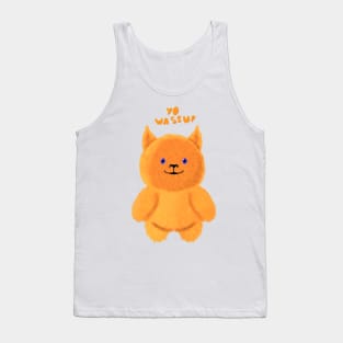 Yo wassup bear Tank Top